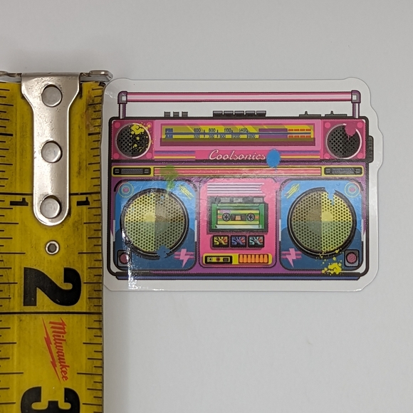 Boom Box Sticker - Picture 2 of 2